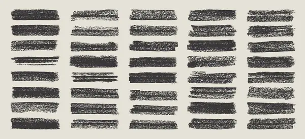 Grunge fırça darbeleri, çizgiler, mürekkep lekeleri, elle çizilmiş karalama şekilleri. El yapımı kabataslak izler, akrilik lekeler, kömür çizgileri. Boya dokuları, kuru fırça etkisi. İşaret altı çizili. Vektör illüstrasyonu.