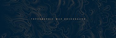 Sınır çizgileri olan topografik harita. Coğrafi arazi şebekesi, rahatlama yüksekliği. Yer yolu deseni. Seyahat ve seyrüsefer, harita tasarım elementi. Vektör illüstrasyonu.