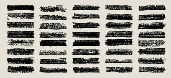 Grunge fırça darbeleri, çizgiler, mürekkep lekeleri, elle çizilmiş karalama şekilleri. El yapımı kabataslak izler, akrilik lekeler, kömür çizgileri. Boya dokuları, kuru fırça etkisi. İşaret altı çizili. Vektör illüstrasyonu.