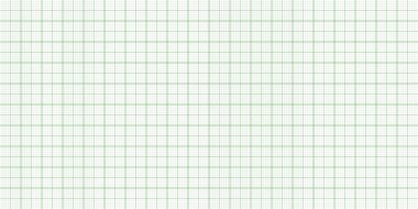 Izgaralı çizelge kağıdı. Milimetre kağıt dokusu, geometrik desen. Yeşil çizgi çizim, eğitim, teknik mühendislik veya ölçek ölçümü için boş. Vektör illüstrasyonu.