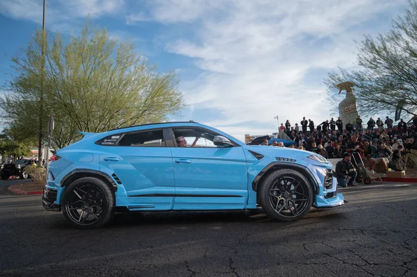 Las Vegas Usa November 2022 Lamborghini Urus Tijdens Sema Show — Stockfoto