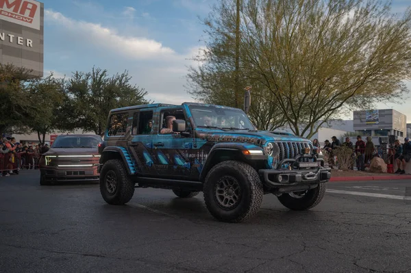 Las Vegas Usa Novembre 2022 Jeep Wrangler Durante Sema Show — Foto Stock