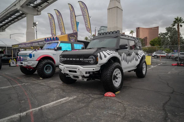 Las Vegas Eua Novembro 2022 Ford Bronco Durante Show Sema — Fotografia de Stock