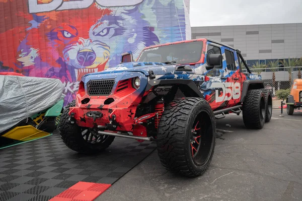 Las Vegas Usa Novembre 2022 Jeep Gladiator Durante Sema Show — Foto Stock