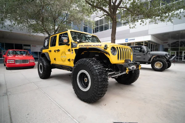Las Vegas Usa Novembre 2022 Jeep Wrangler Rubicon Durante Sema Immagini Stock Royalty Free