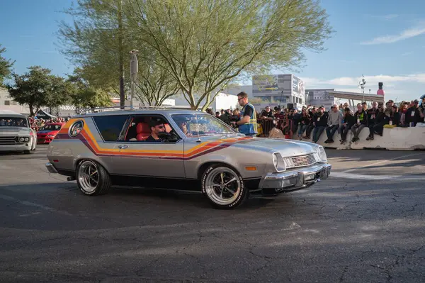 ラスベガス アメリカ 2022年11月4日 Semaショークルーズ中のフォード ピントクルージングワゴン — ストック写真