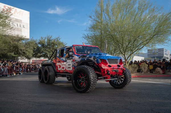 Лас Вегас Сша Ноября 2022 Года Jeep Gladiator 6X6 Время — стоковое фото