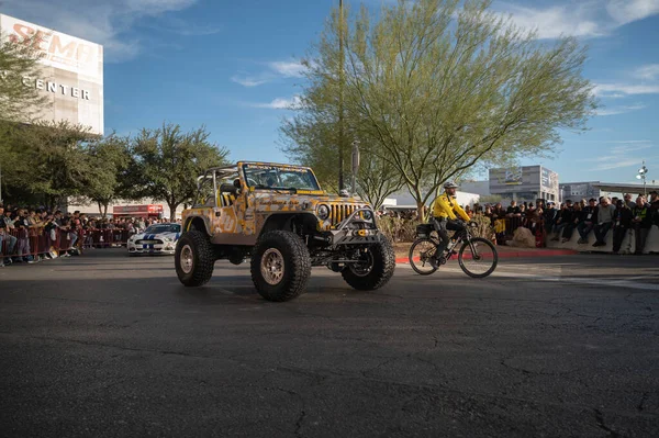 Las Vegas Verenigde Staten November 2022 Jeep Tijdens Sema Show — Stockfoto