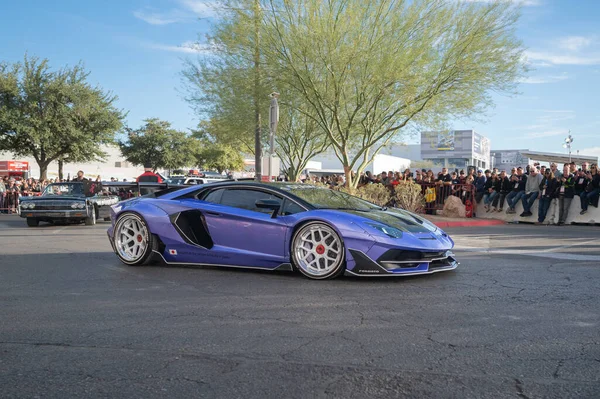 Лас Вегас Сша Ноября 2022 Года Lamborghini Aventador Время Круиза — стоковое фото