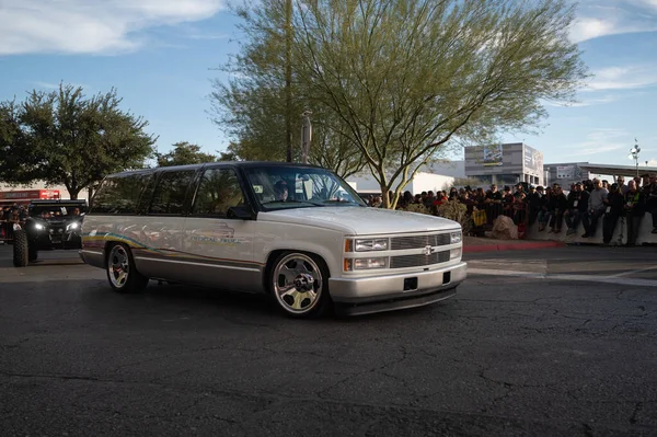 Las Vegas Estados Unidos Noviembre 2022 Chevrolet Suburban Durante Sema —  Fotos de Stock