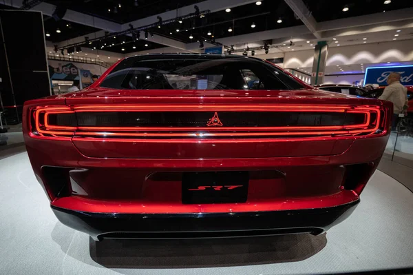 Los Angeles Usa November 2022 All Electric Dodge Challenger Auto — Stock Photo, Image