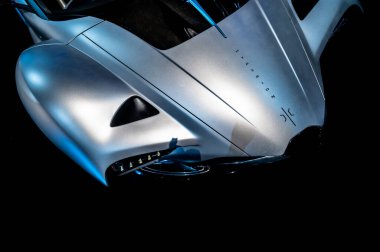 Los Angeles - ABD - 17 Kasım 2022 Hyperion XP1 hidrojen hiperotomobil Los Angeles Kongresi Otomobil Fuarı sırasında.