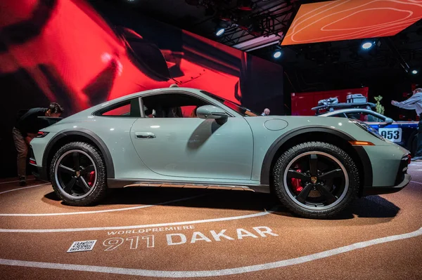 Los Angeles Usa Listopada 2022 Porsche 911 Dakar Podczas Auto — Zdjęcie stockowe