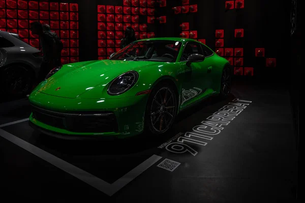 Los Angeles Usa November 2022 Porsche 911 Carrera Tijdens Auto — Stockfoto
