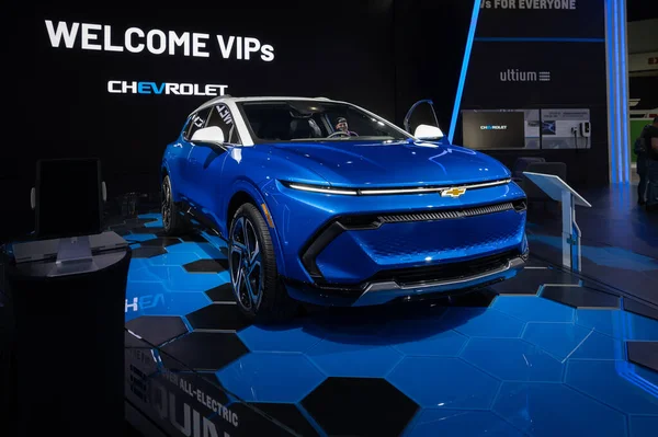 Los Angeles Eua Novembro 2022 Chevrolet Equinox Durante Auto Show — Fotografia de Stock