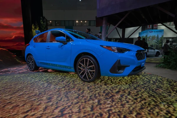 Los Angeles Eua Novembro 2022 Subaru Impreza Durante Auto Show — Fotografia de Stock
