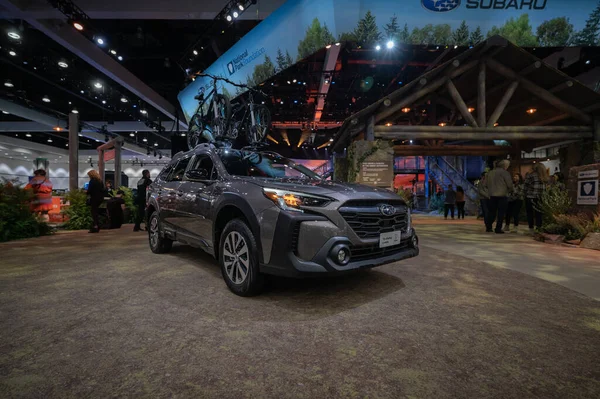 Los Angeles Yhdysvallat Marraskuu 2022 Subaru Outback Aikana Auto Show — kuvapankkivalokuva