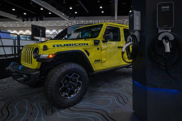 Los Angeles Usa November 2022 Jeep Wrangler Rubicon 4Xe Auto — Stockfoto