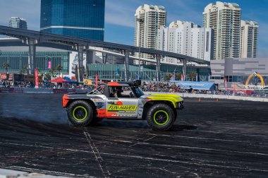 Las Vegas, Nevada - ABD - 2 Kasım 2023: Las Vegas Kongre Merkezi SEMA Show sırasında