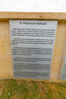 Gelibolu Muharebesi 57. Alay Mezarlığı (Çanakkale Savasi), Çanakkale (Çanakkale), Türkiye