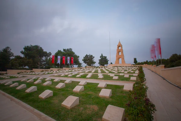 Turco 57O Cemitério Regimento Batalha Gallipoli Canakkale Savasi Canakkale Dardanelles — Fotografia de Stock