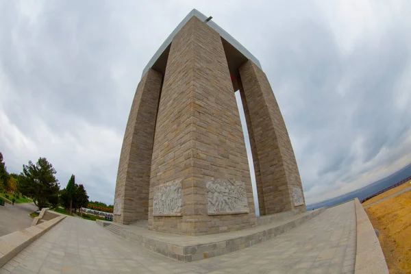 Canakkale Martyrs Memorial Dardanelles Strait —  Fotos de Stock