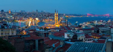 15 Temmuz Şehitler Köprüsü (Boğaz Köprüsü) ve İstanbul manzarası