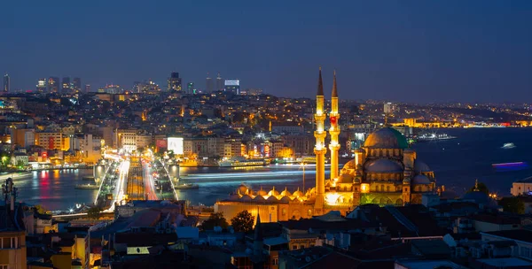 Juli Märtyrerbrücke Bosporus Brücke Und Blick Auf Istanbul — Stockfoto