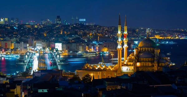 Juli Märtyrerbrücke Bosporus Brücke Und Blick Auf Istanbul — Stockfoto