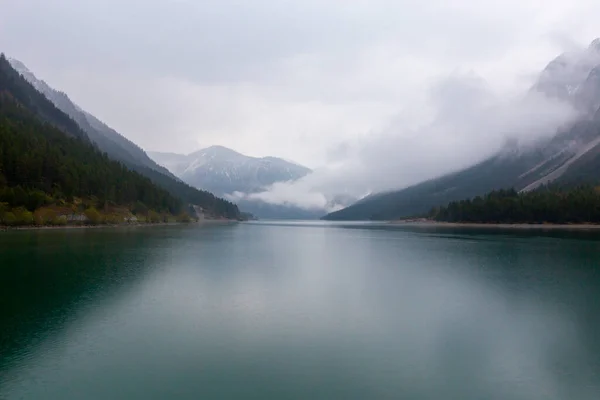 stock image Plansee, lake in the Austrian Alps