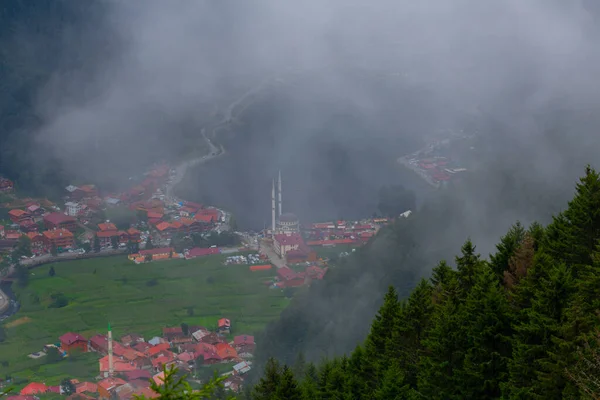 Mountain Village Uzungol Trabzon Turkey Long Lake — Stockfoto
