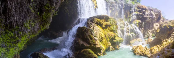 Small Stream Waterfall Mountain Gksu Waterfall Konya — Stock Photo, Image