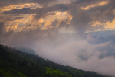 Above the Clouds Huser Plateau Camlihemsin Rize Turkey