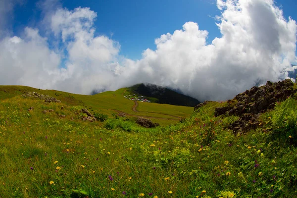 Cloud Sea Gito Plateau Camlihemsin Rize Turkey — Stock Photo, Image