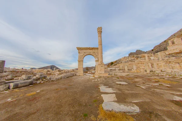 Den Antika Platsen Sagalassos Inbäddat Taurusbergen Bland Mest Välbevarade Antika — Stockfoto