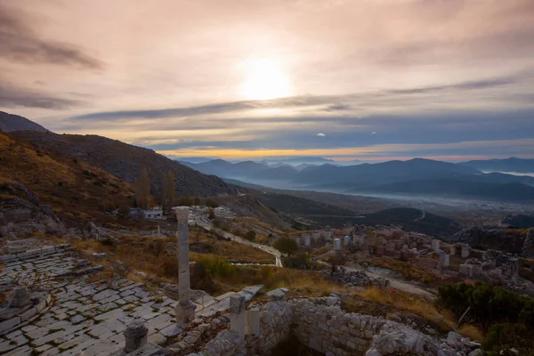 Taurus Dağları Nda Yer Alan Antik Sagalassos Bölgesi Ülkenin Iyi — Stok fotoğraf