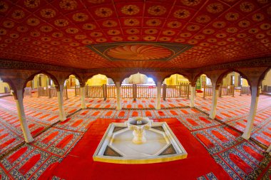 Türkiye 'nin Edirne ilçesindeki Selimiye Camii manzarası. Edirne Osmanlı İmparatorluğu 'nun başkentiydi..