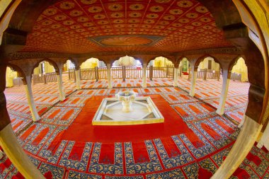 Türkiye 'nin Edirne ilçesindeki Selimiye Camii manzarası. Edirne Osmanlı İmparatorluğu 'nun başkentiydi..