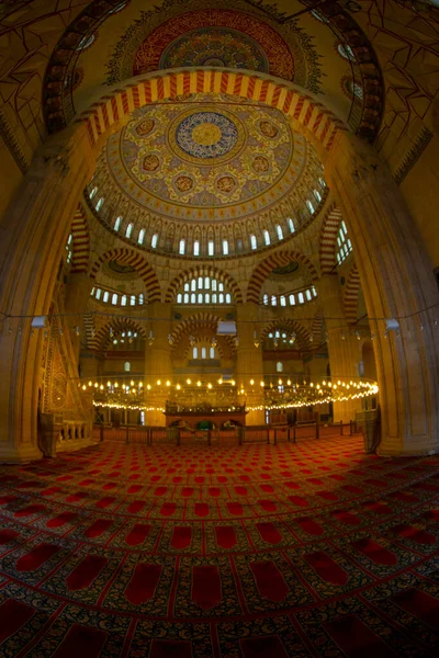 Θέα Στο Τζαμί Selimiye Στην Πόλη Εντίρνε Της Τουρκίας Αδριανούπολη — Φωτογραφία Αρχείου