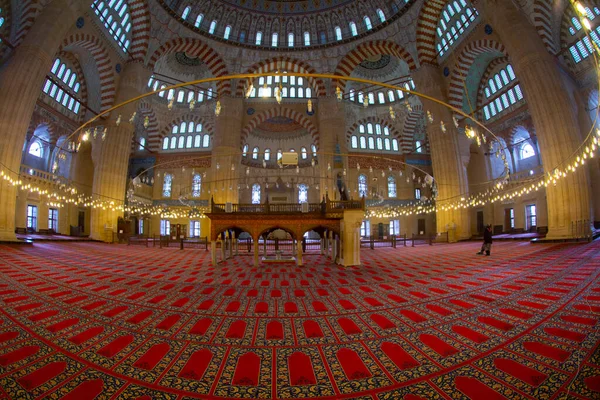Vista Mesquita Selimiye Edirne City Turkey Edirne Era Capital Império — Fotografia de Stock