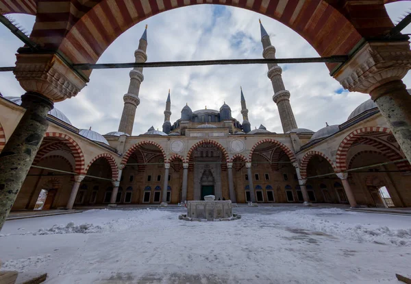 Мечеть Селіміє Турецькому Місті Едірне Едірне Було Столицею Османської Імперії — стокове фото