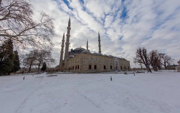 stock image Selimiye Mosque view in Edirne City of Turkey. Edirne was capital of Ottoman Empire.