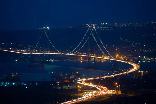 Мост Османгази Мост Измит Бей Измит Кокаэли Турция Самый Длинный — стоковое фото
