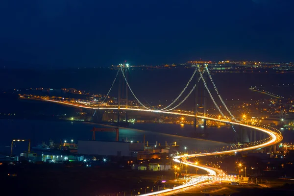 Most Osmangazi Most Zatokowy Izmit Izmit Kocaeli Turkey Najdłuższy Most — Zdjęcie stockowe