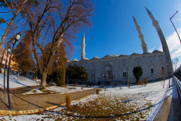 Drei Balkon Moschee Serefeli Moschee — Stockfoto