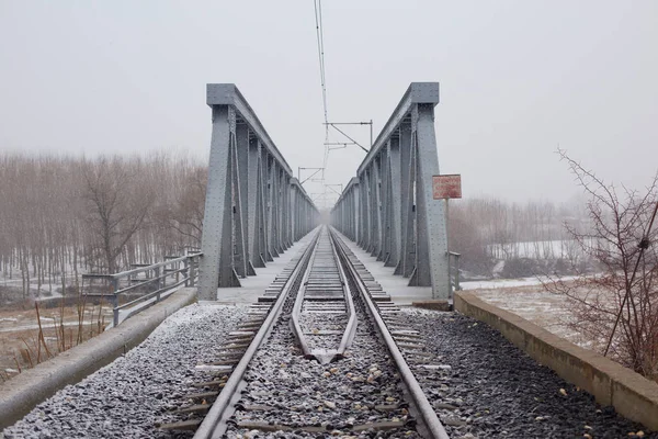 Ponte Ferro Velha Edirne Edirne Uma Cidade Província Turca Edirne — Fotografia de Stock