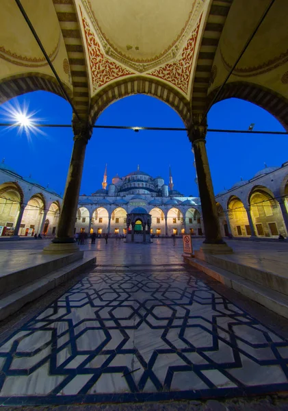 Голубая Мечеть Sultanahmet Camii Стамбул Турция — стоковое фото
