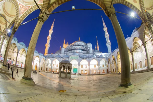 Blauwe Moskee Sultanahmet Camii Istanbul Turkije — Stockfoto