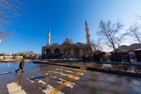 トルコのエディルネ市で古いモスクの外観 エディルネはオスマン帝国の首都であった — ストック写真