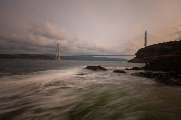 Міст Явуза Султана Селіма Істанбул Туреччина — стокове фото